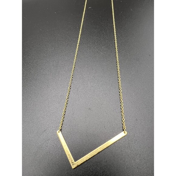 Anthropologie Check Mark Necklace - Picture 2 of 5